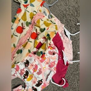 0-3 Month girl bundle! Bamboo/cotton 4 items